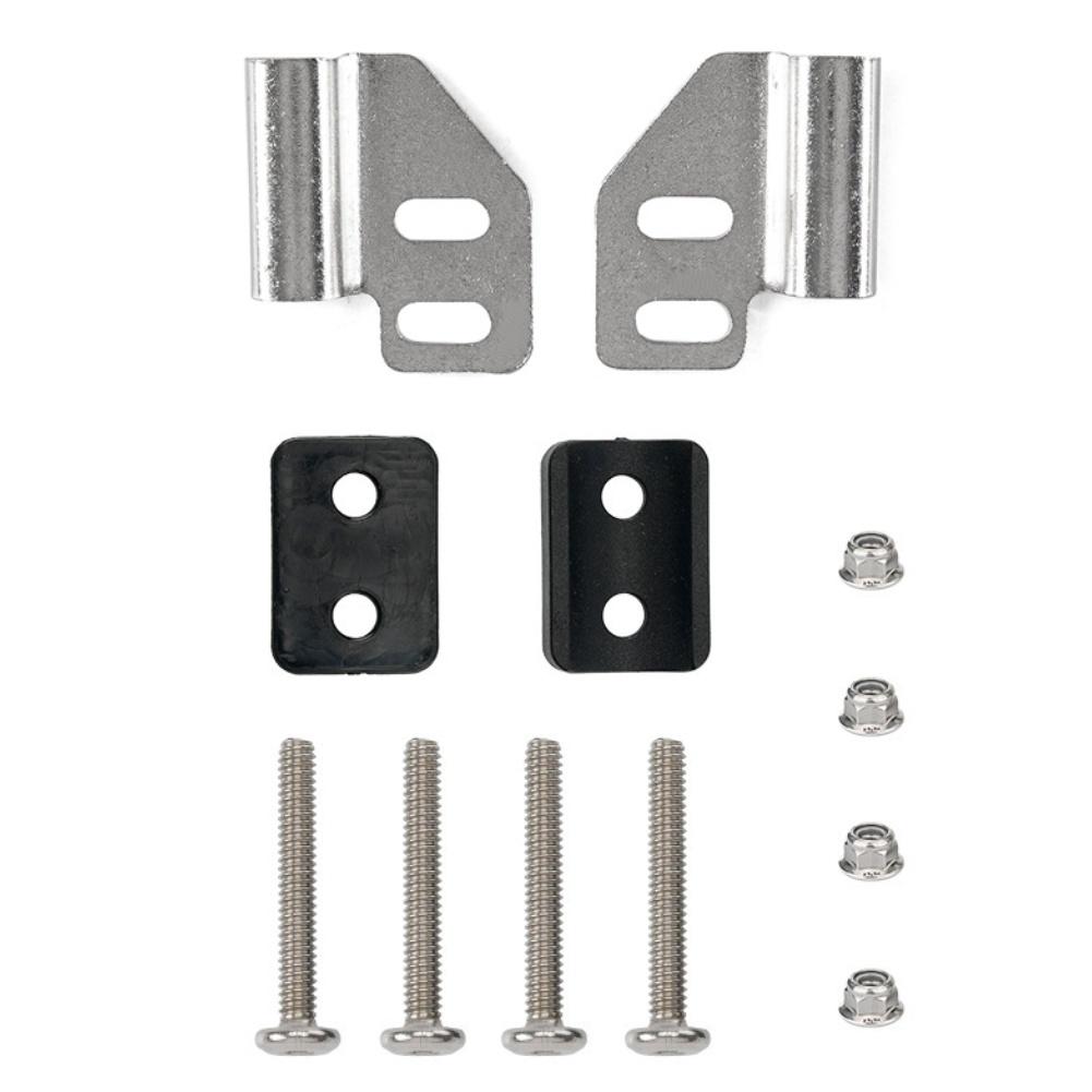 Electric car trunk base hook with motorcycle tail box side frame hook set made from aluminum alloy for improved storage