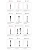 ANMEI 25-Piece Professional Animal Hair Makeup Brush Set