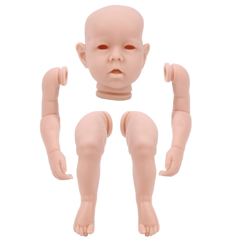 22inch Reborn Baby Doll Lifelike Blank Doll Head Arms Legs Children DIY Toy Baby Doll