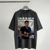 Harajuku Washed Shirt Funny Dustin "The Diamond" Poirier IGBBMN Outfit Novelty T Shirt Oversize Streetwear Short Sleeve