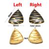 5pcs Stainless Steel Enamel Triangle Charms for DIY Jewelry Findings Necklace Pendant Bracelets Earrings Making Eardrop Supplies