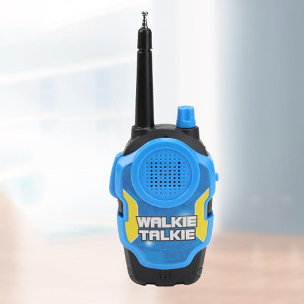 2PCS Mini Handheld Walkie Talkie Phone Radio Interphone Rechargeable Radio Transceiver Children Handheld Transceerver Kids Gift