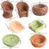 Simulation Dollhouse Miniature Chair Furniture Decoration Simulation Bamboo Basket  Kid Toys