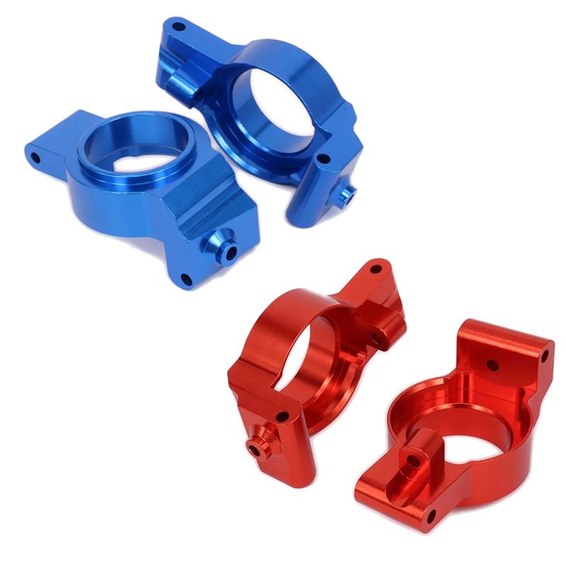 C-Convenient-Caster Blocks Front C-Hub Carrier For 1/5 Traxxas X-MAXX Rc Hobby Car Parts Accessories ,Silver