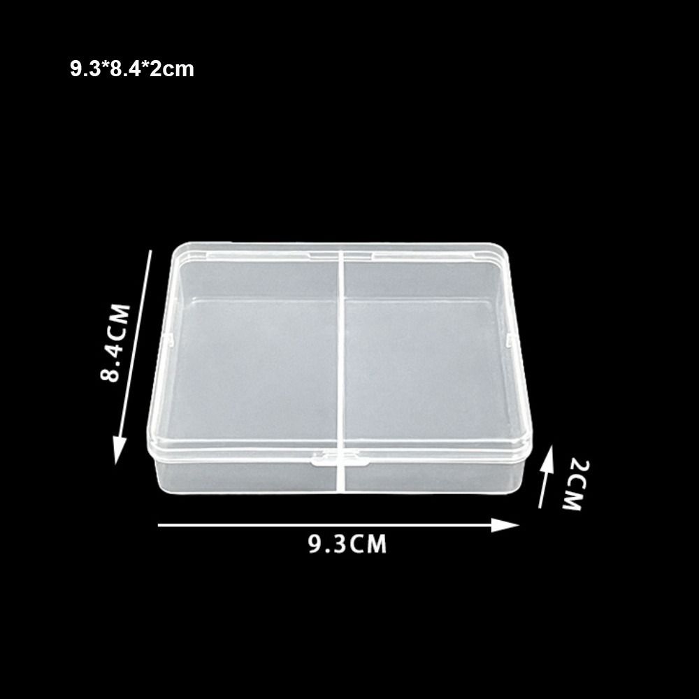 Transparent Jewelry Beads Container Small Items Case Sundries Organizer  Fishing Tools Accessories