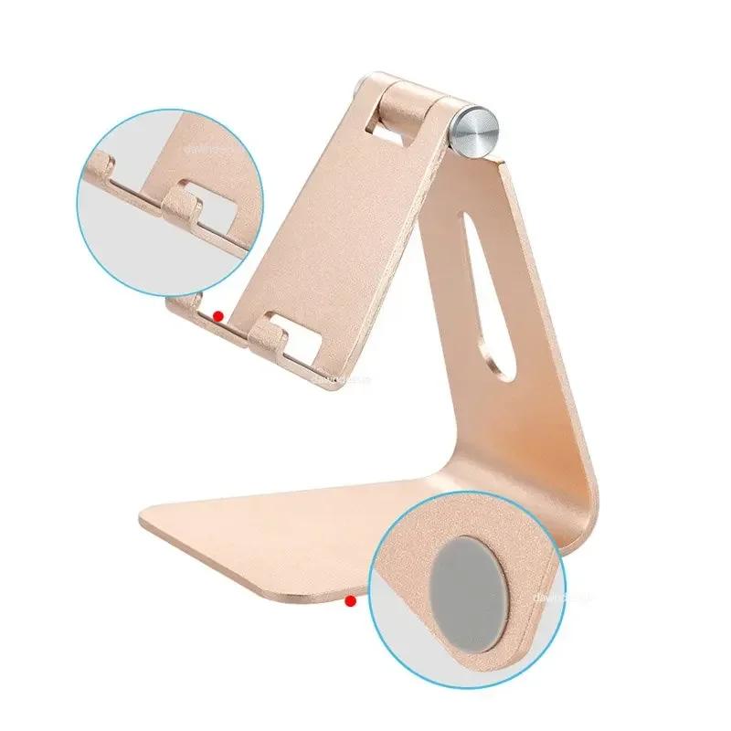 Xiaomi 2024 Phone Holder Stand for IPhone 12 Xiaomi Mi 9 Metal Phone Holder Foldable Mobile Phone Stand Desk for IPhone 11 9 X XS