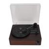 Vinyl Record Player BT Turntable Belt Driven 3 Speed Dustproof Built In Speaker with Cover Vintage