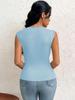 Women's European & American Style Elegant One-Shoulder Slim T-Shirt - Spring/Summer 2026 Collection