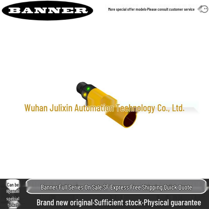 Brand New S18SP6LQ BANNER Photoelectric Sensor and Switch In Stock