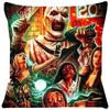 Halloween Terrifier Cushion Cover Comfortable Short Plush Pillow Cases Chair Car Sofa Pillow Cover Home Decorative Sj-306