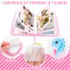 1 Pc Soft Cloth Baby Photo Album Safe Baby Memory Album with Mirror Toddler Family Memory Book Present for Kids Newborn Toddlers