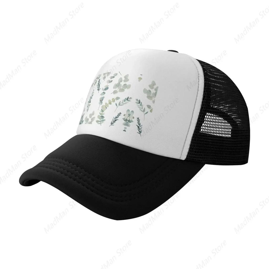 Falling Red Hearts Adult Mesh Baseball Hat Truck Driver Hat Sun Hat Suitable for Daily Sports Outdoor Activities Travel Etc