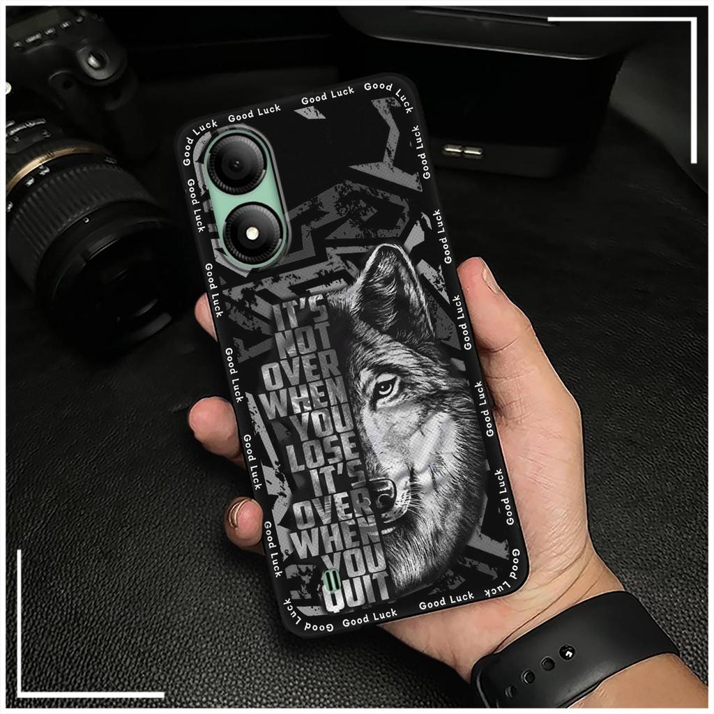 Waterproof Graffiti Phone Case For ZTE Blade A33s Cute Silicone Shockproof Full Wrap Dirt-resistant Protective TPU
