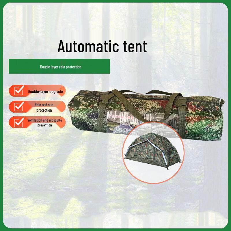 Guard Camp Single Person Pop-Up Camouflage Camping Tent