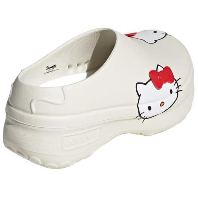 Hello Kitty X Adidas  Adifom Stan Smith Mule 50th Anniversary Pack - Off White Women Sneakers Cream Red Cloud-White IE9127