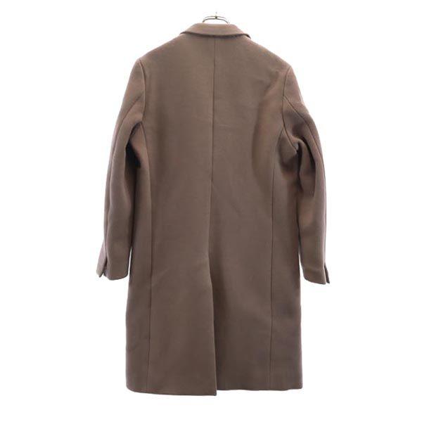 UNITED TOKYO FUKUSHIMA Vyrobeno v Japonsku vlněný směsový Chester kabát 2 Hnědý Pánský Použitý