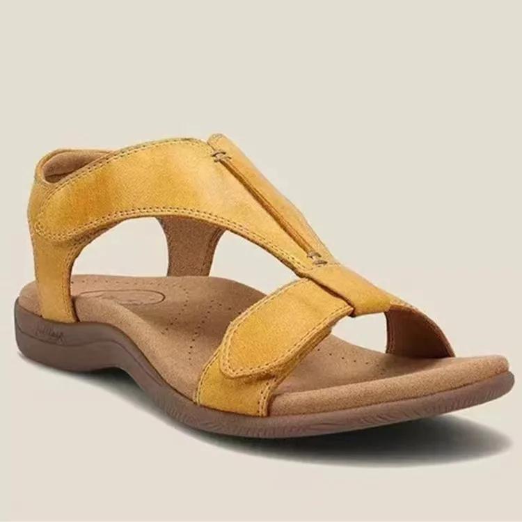 Casual Damessandalen Gesp Open Teen Zomer Voetboog Sandalen Vintage Wedge Slippers Platform Strand Sandalen