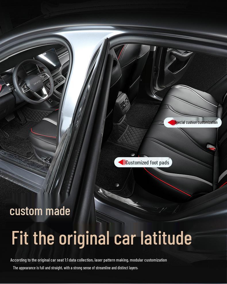 BYD Qin PLUS Dedicated Seat Cover: Four-Season Full Wrap DMi/EV Universal Cushion