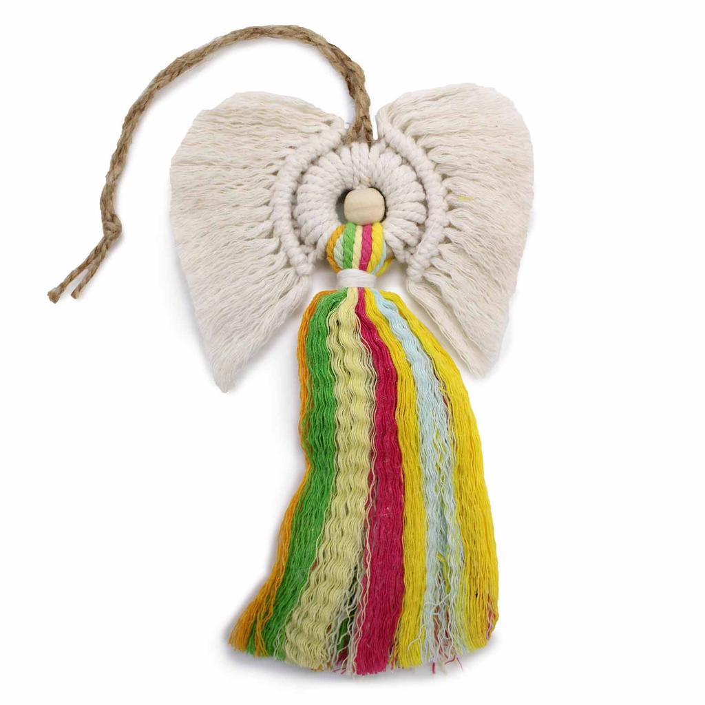 Macrame Angel, Rainbow