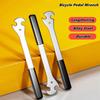 Bike Pedal Wrench 342mm Extra Long Handle Sturdy Durable Cycling Pedal Spanner Install Tool Bicycle Professional Repair Tool