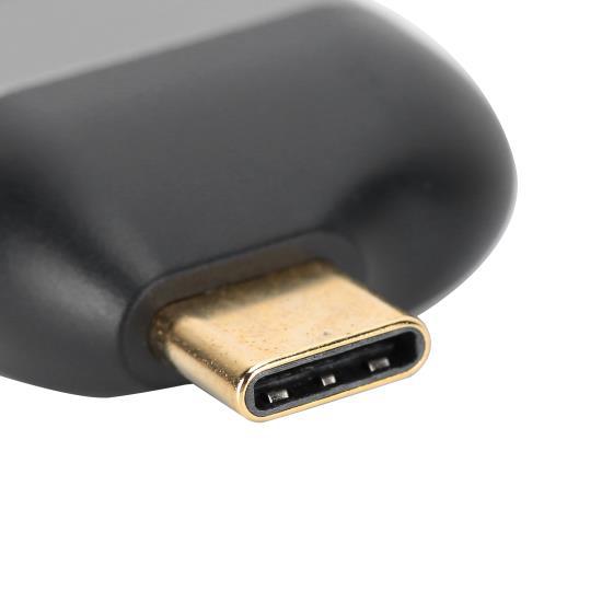 TypeC Male to Vga DB15P Female Adapter Head Video Converter for Windows Android