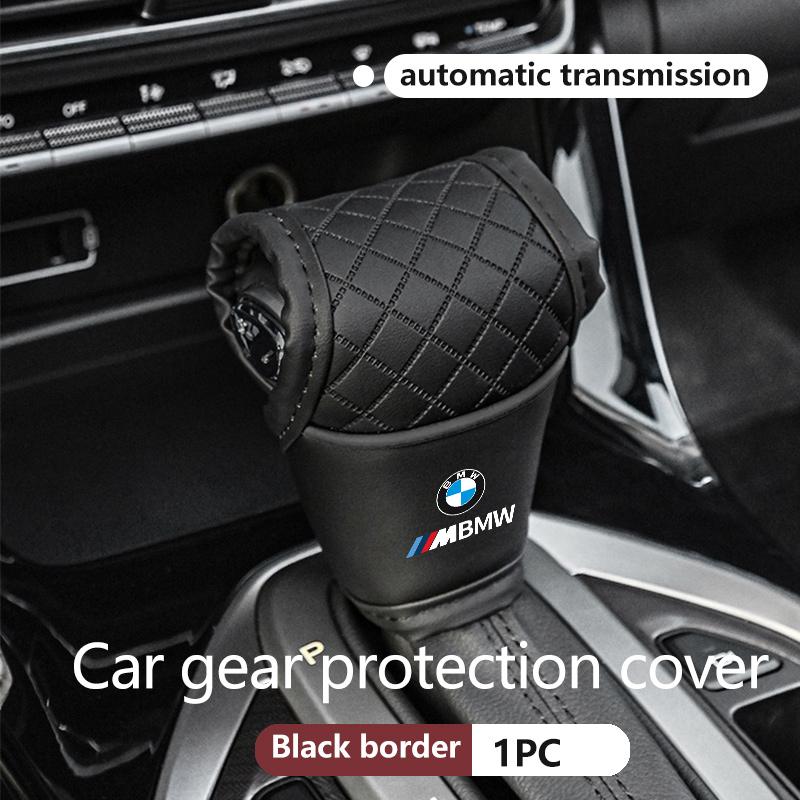 Leather Car Gear Shift Sleeve Knob Protective Cover For BMW M Performance E36 E46 E60 E90 E91 E92 E93 F30 F20 SU1
