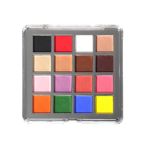 1 Box Nail Powder Fine DIY Non-fading Delicate 16 Colors Gradient Shining Glitter Salon Supply