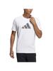 Adidas Tech Badge of Sport Short Sleeve White Size T-Shirt, LOO46, Men's, (HE9939), J/M