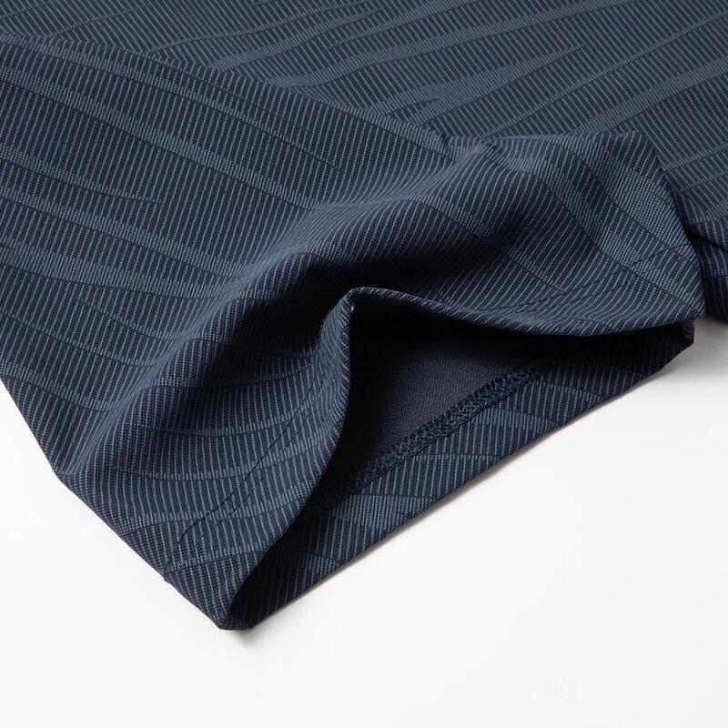 Men's Plus Size Ice Silk Stretch Polo Shirt