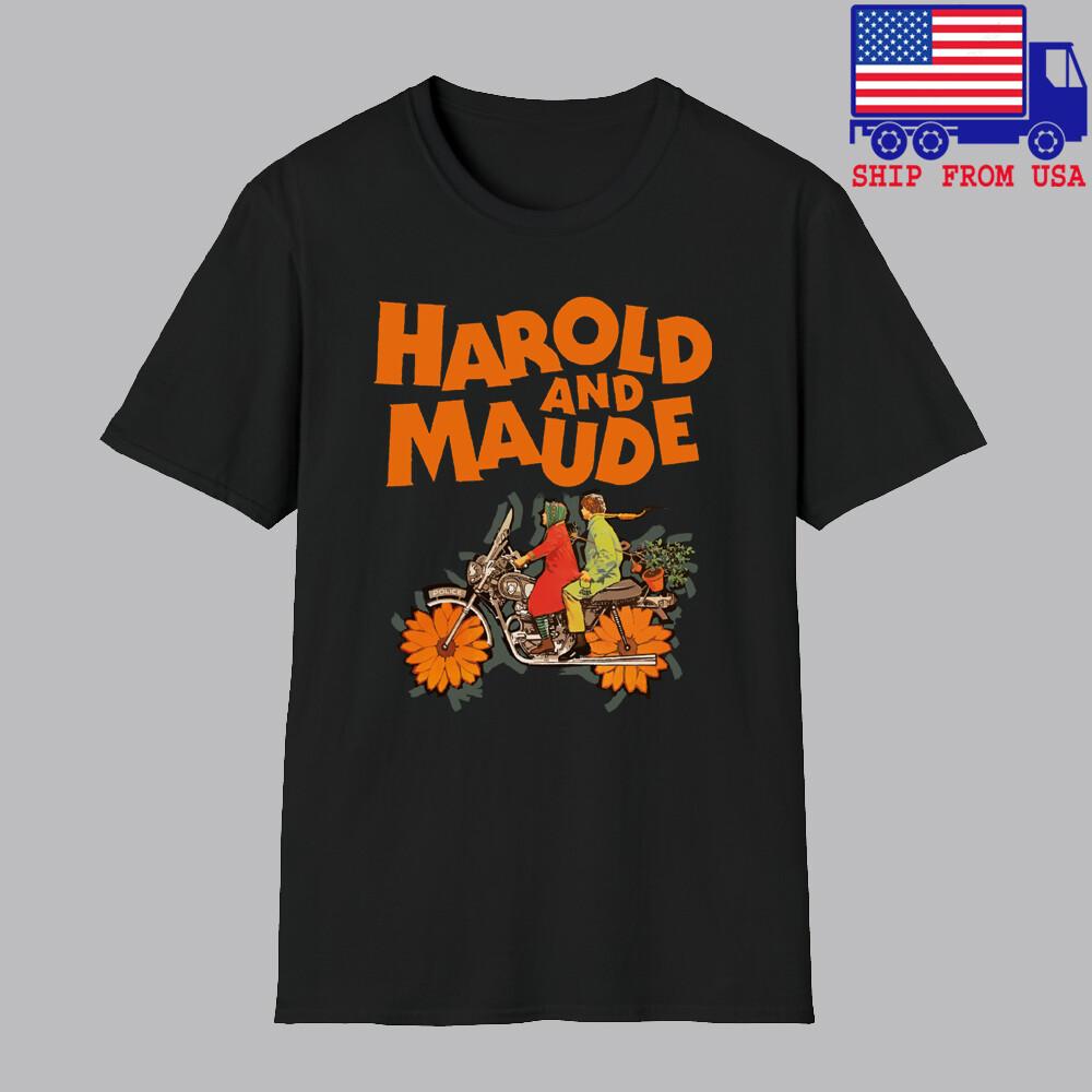 

Harold and Maude Classic Movie TV Show Men#039;s Black Size S5XL Unisex T-Shirt S