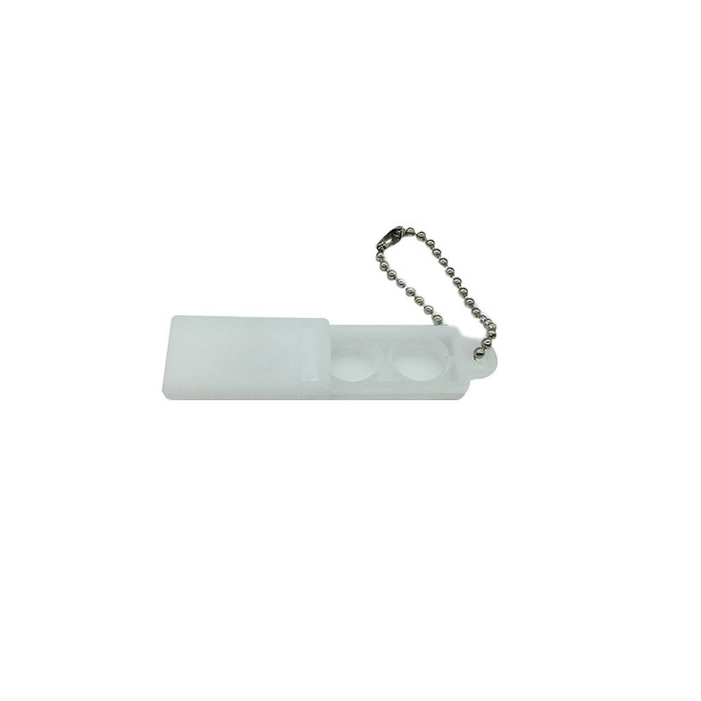 Portable Battery Carrying Case For Hearing Aid Cochlear Devices Dual Storage Compact PP Material Dustproof Design