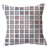 45x45cm Blue Geometric Pillowcase Living Room Sofa Office Seat Lumbar Cushion  Cover Home Decor Throw