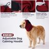 Thickened Dog Ear Muffs Breathable Dog Calming Hoodie Comfortable Quiet Ears Cover  Storms