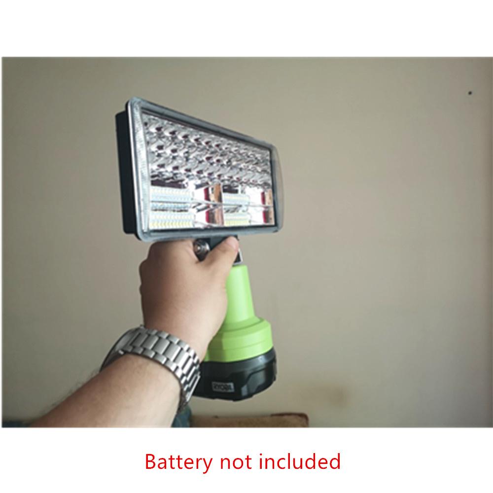 8" 84LED 180W Cordless LED Work Light  For RYOBI 14.4V 18V Lithium Nickel One+ Battery P108