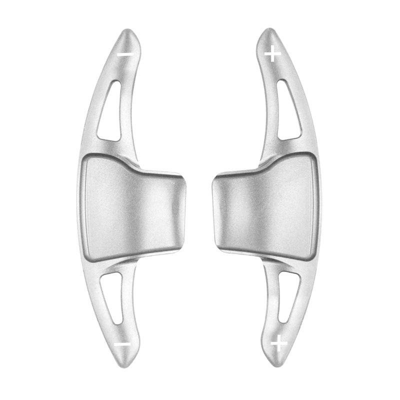 For Ford Explorer 13-18 models, shift paddles, extended steering wheel, gear aluminum alloy decoration 13-18 silver