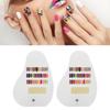 2pcs Nail Tip Color Card Display Board Rack Professional Home Salon Acrylic Nail Art Showing Holder