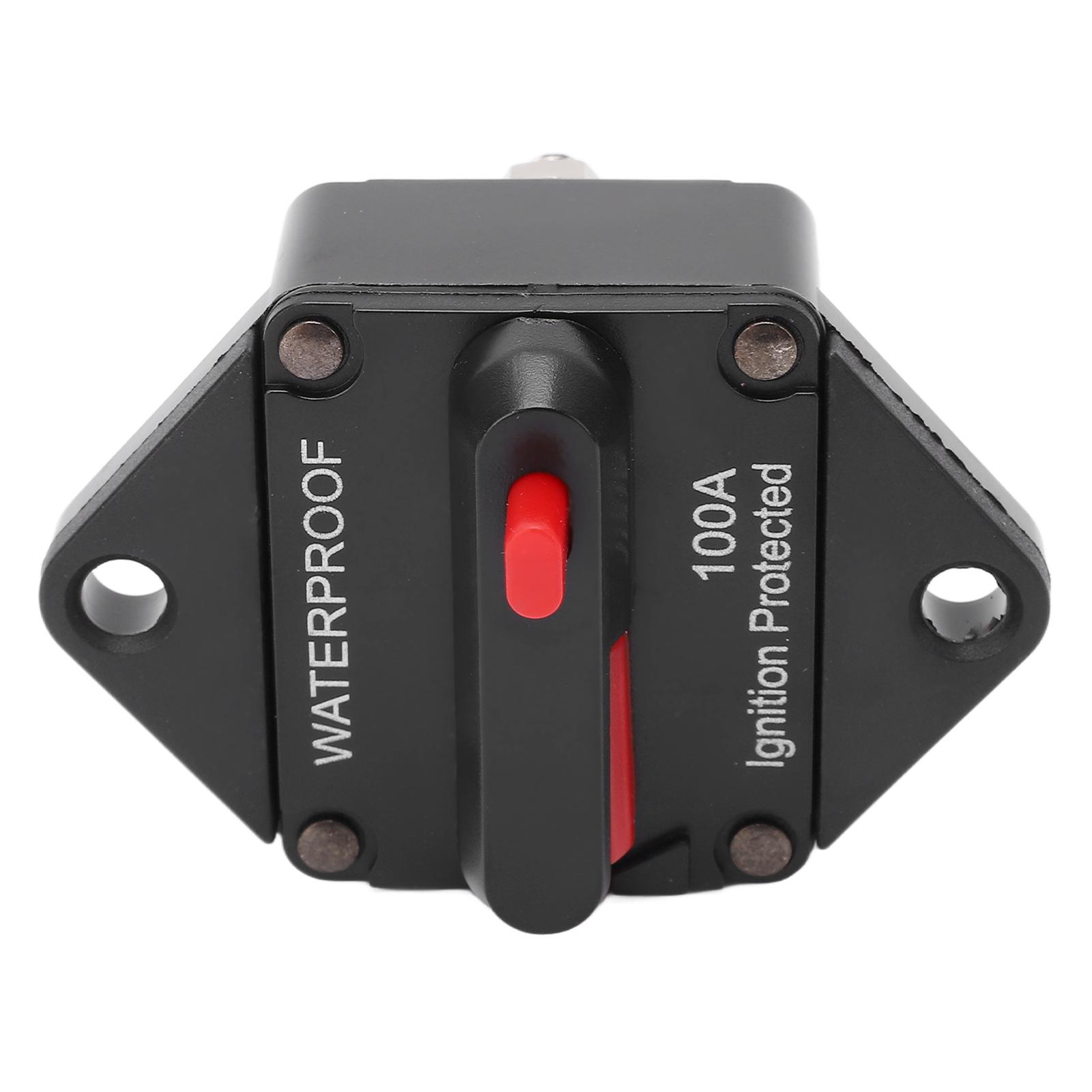 

Автоматический выключатель постоянного тока 32 В с переключателем ручного сброса, водонепроницаемый для автомобиля, морской лодки, грузовика, автобуса, RV, ATV