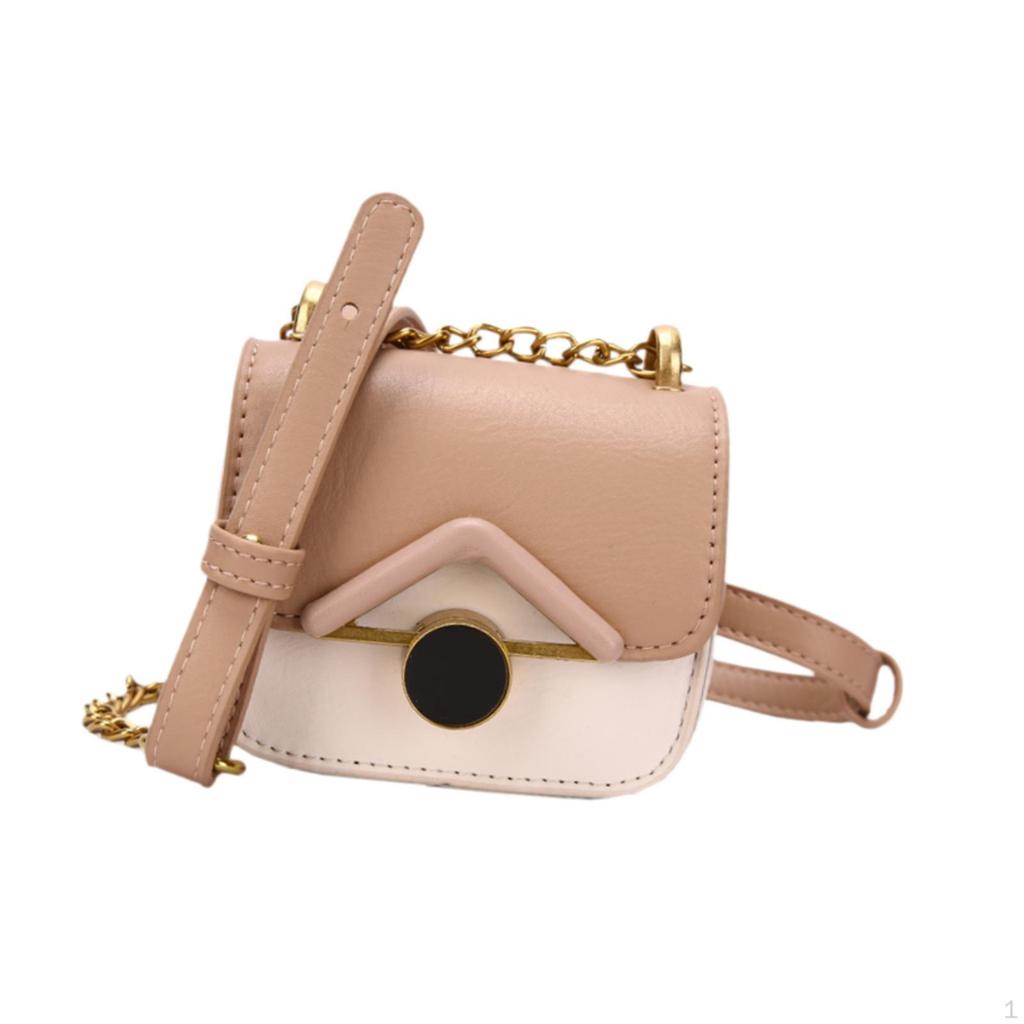 Compact Crossbody Purse for Women PU Leather Handbag Daily Use