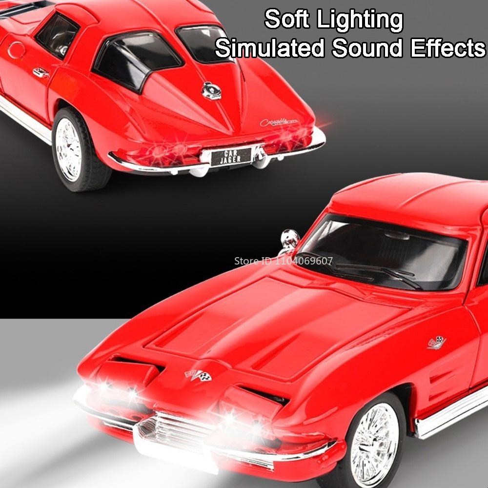 1:32 Alloy C2 300SL Toy Models Cars Diecast Doors Opened Miniature Sports Car with Light Music Vehicles Boys Educational Toys