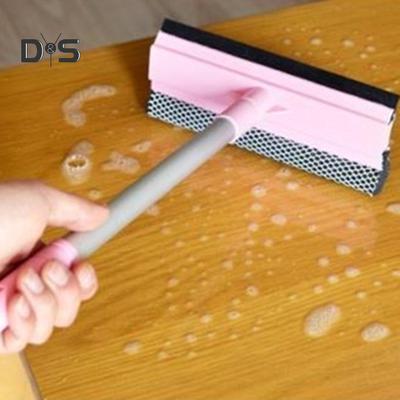 Decorations Home Detachable Double Side Glass Cleaning Brush Window Wiper Squeegee Scrubber