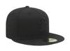 New Era 59Fifty Philadelphia Phillies Black Fitted Cap US Size Black (11591117), 7, Color