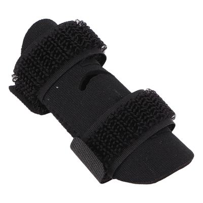 Finger Sleeve Support Adjustable Protector Black Finger Splints Wrap for Basketball Volleyball