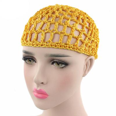 Berretto da notte per capelli da donna Biblioteca Tasca per capelli Rete lavorata all'uncinetto a mano Accessori per cappellini Rete