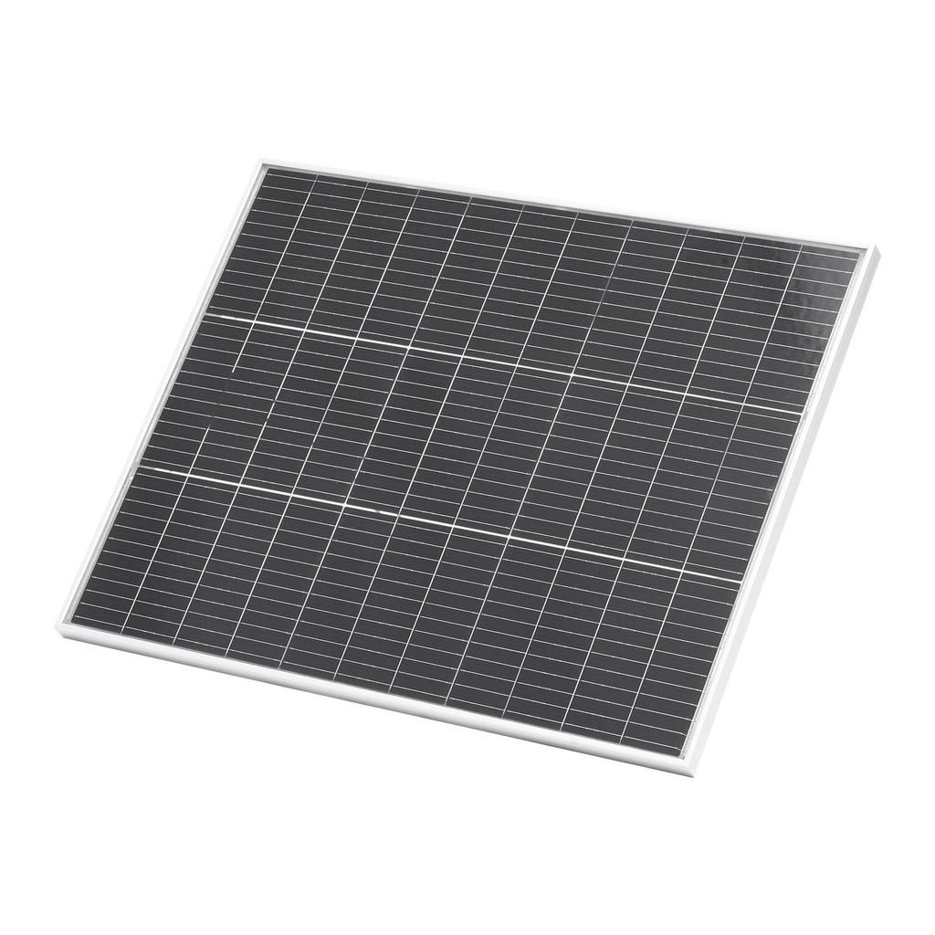 2PCS 100W Bifacial Solar Panels, 23% High-Efficiency N-Type Monocrystalline PV Module with MC4 Output & Aluminum Frame, IP67 Waterproof Solar Panel