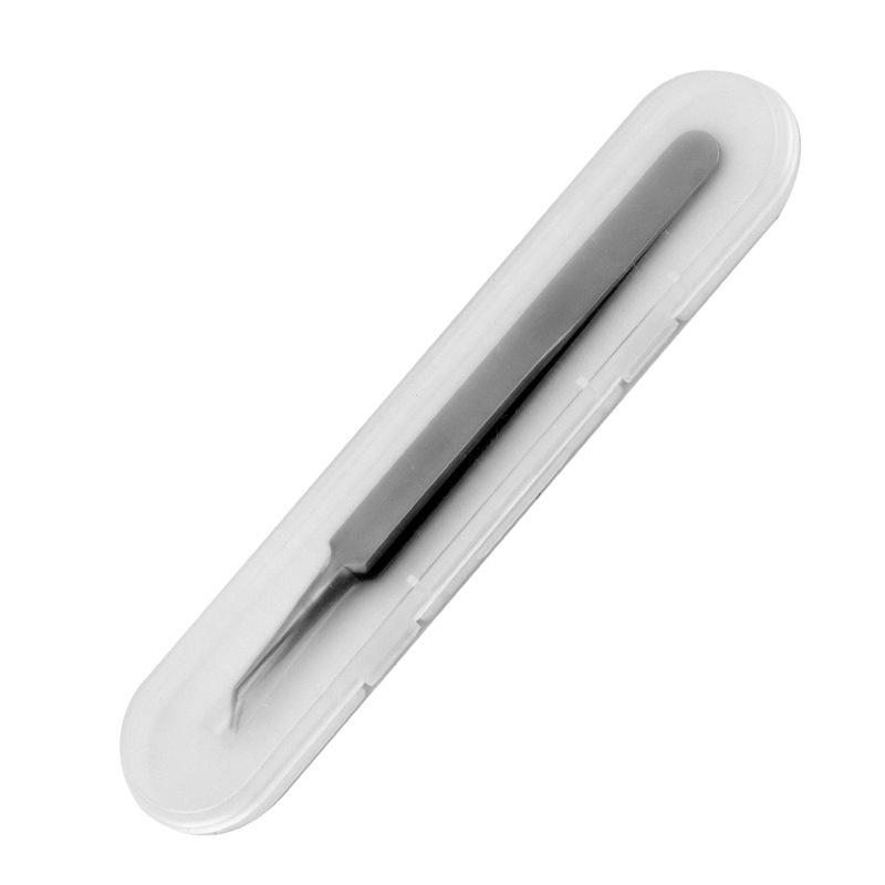 Stainless Steel Blackhead Remover Tweezers Set with Bent Tips for Acne and Pimple Extraction.