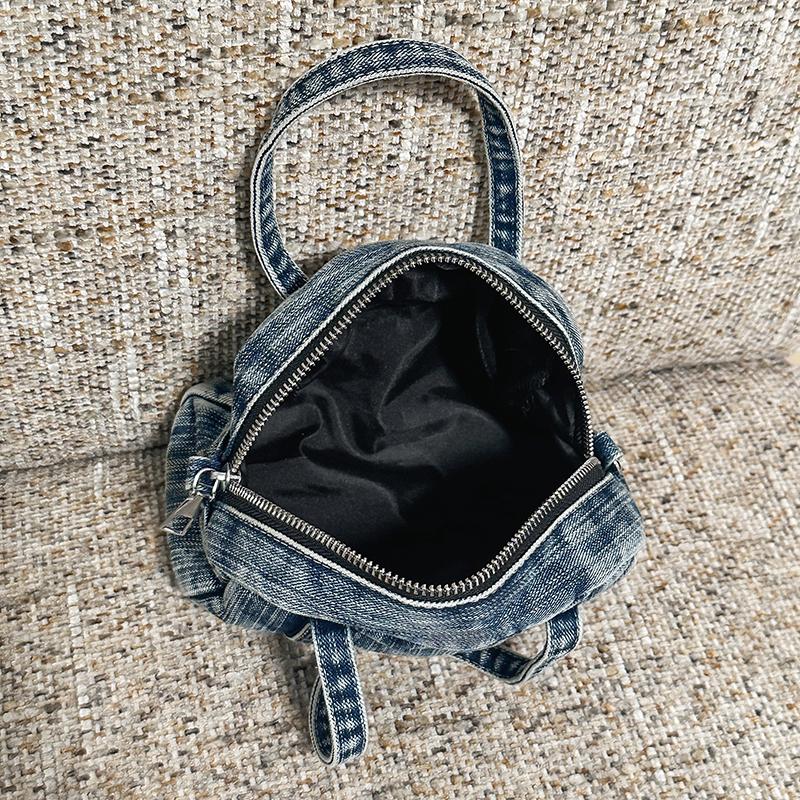 Handbag Women's Denim Vintage Shoulder Small Square Bag