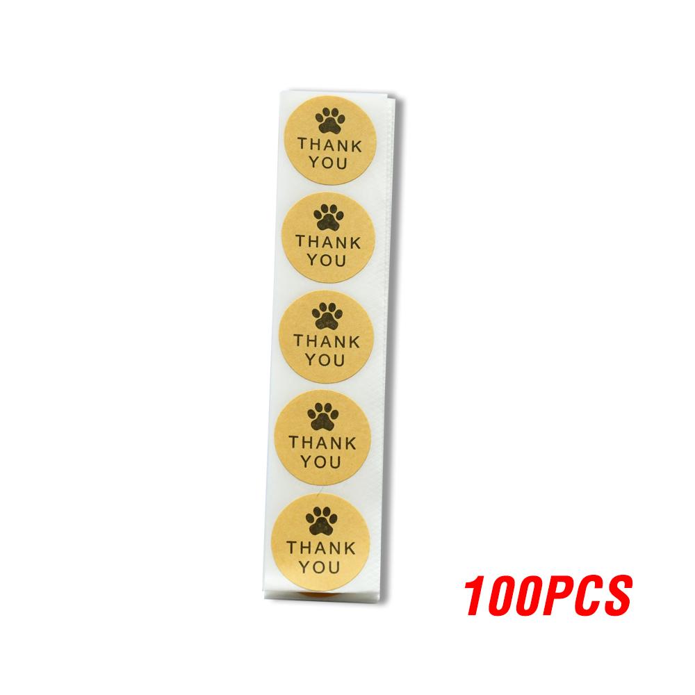 1Inch High-Quality Natural High-Quality Kraft High-Quality Paper High-Quality Thank High-Quality You High-Quality Stickers High-Quality Seal