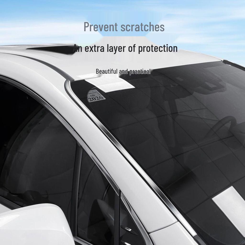 Helle dekorative Streifen für die Windschutzscheibe und die Karosserieverkleidung des Toyota Sienna