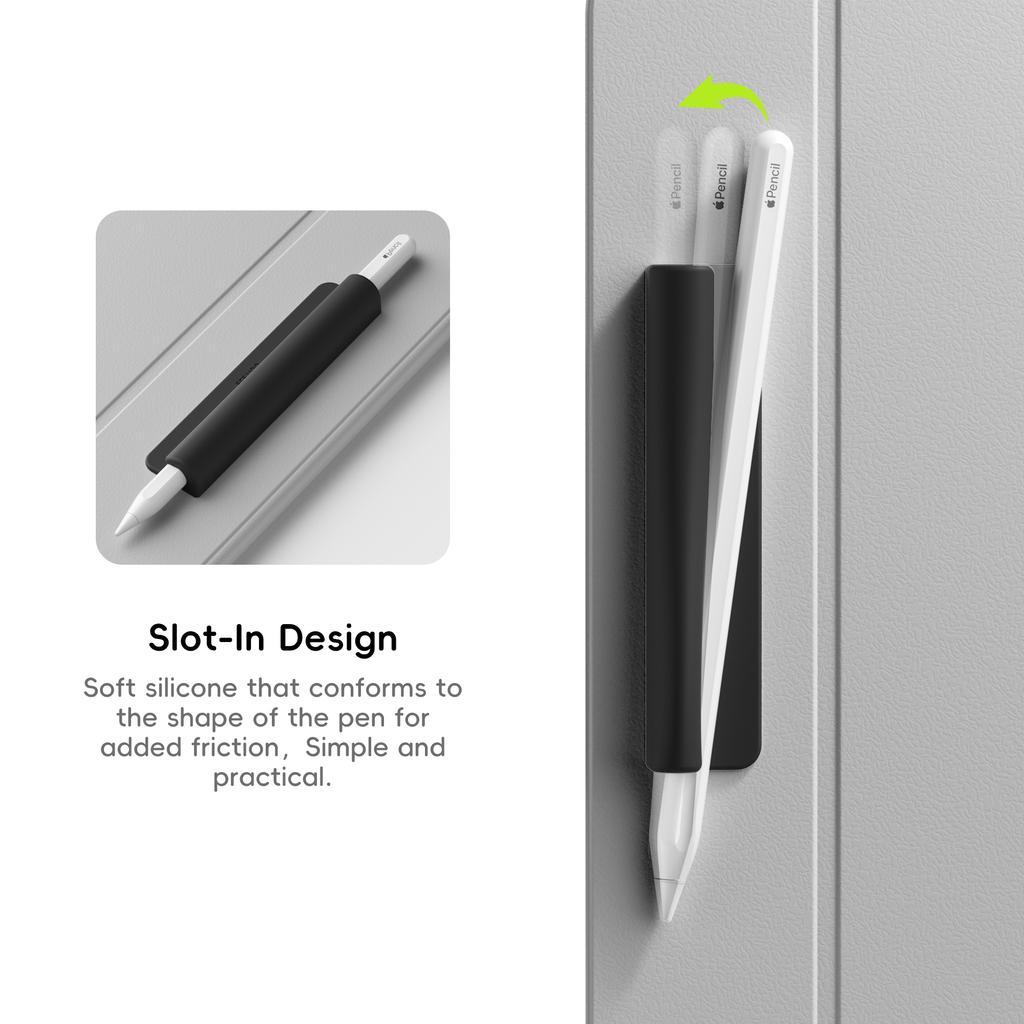 Bærbare nettbrett Pengevesker Selvklebende Stylus-etui Deksel Beskyttelseshylse For Apple Pencil Blyantveske for ipad-blyant