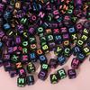 Acrylic Letter Beads for Kids' Jewelry Making – Educational DIY Beading Accessories
